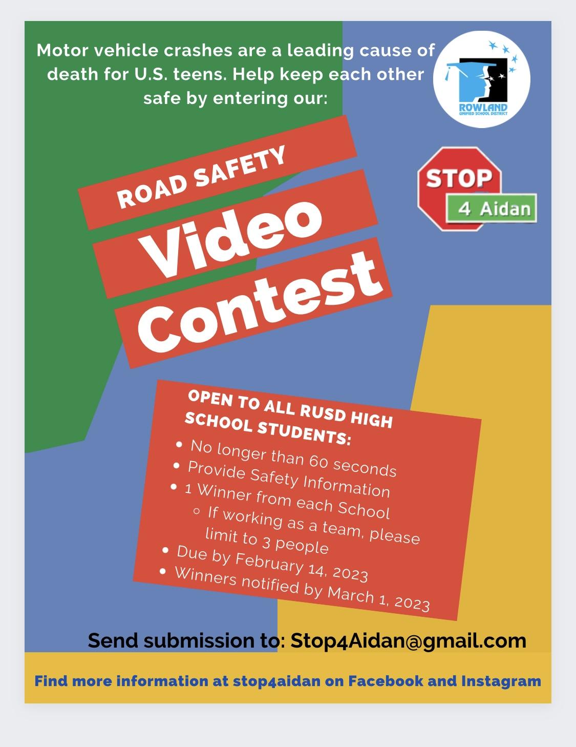 Road Safety Video Contest